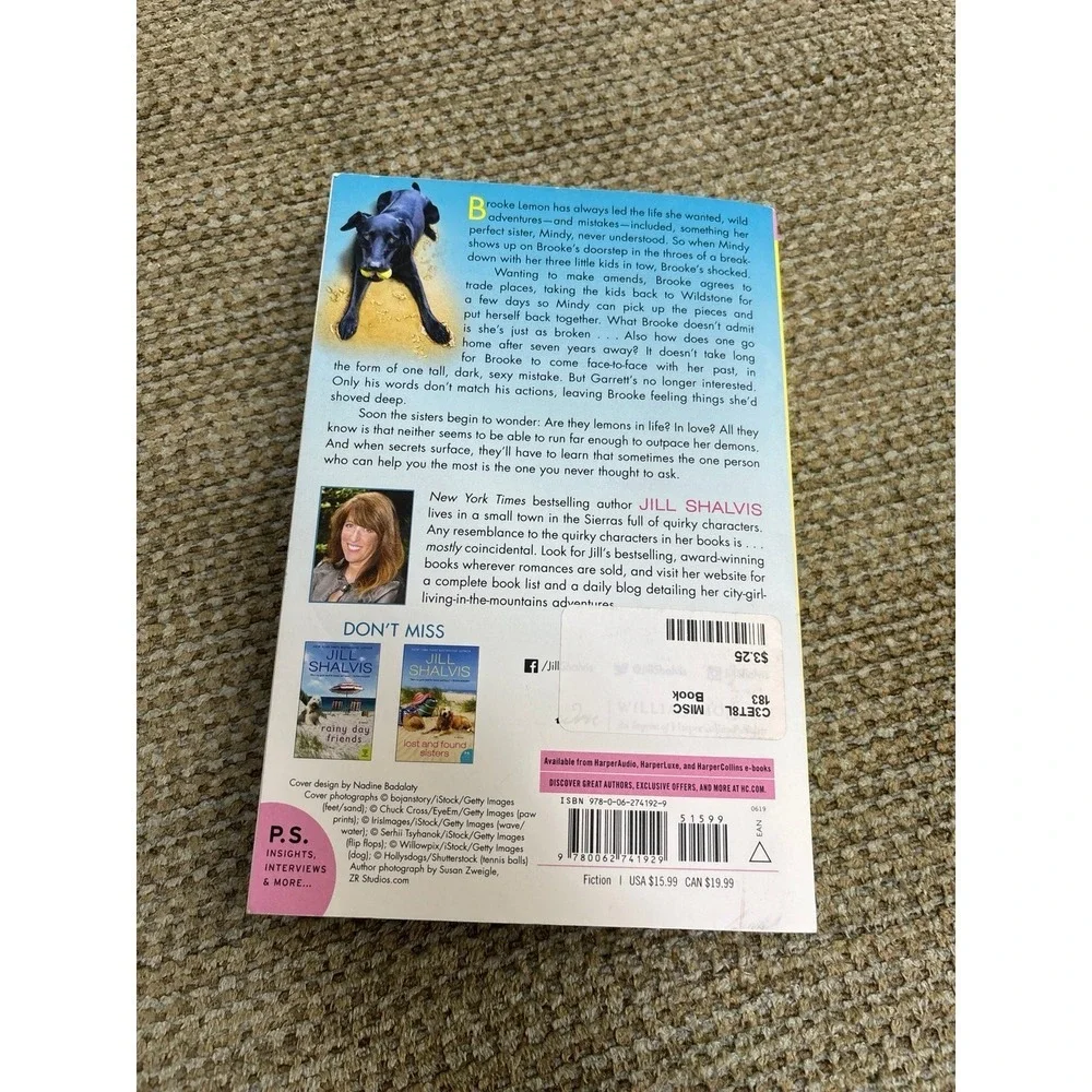 Paperback Novel The Lemon Sisters
